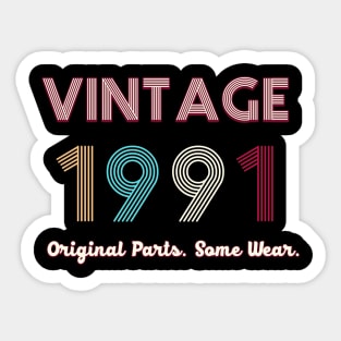 Vintage 1991 Original Parts. Some Ware Sticker